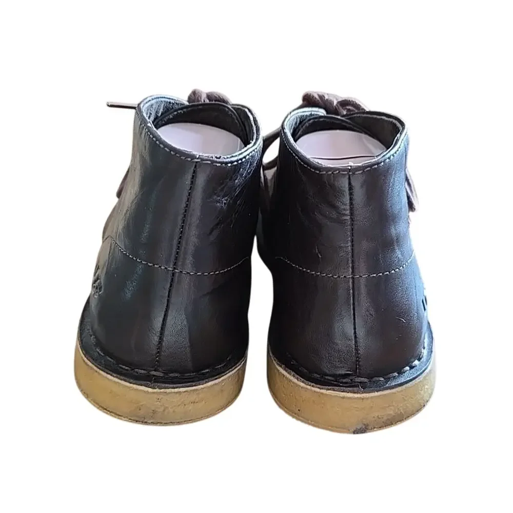 UGG Leighton Brown‎ Leather Lace Up Distressed Ankle Chukka Boots Men's Size 13